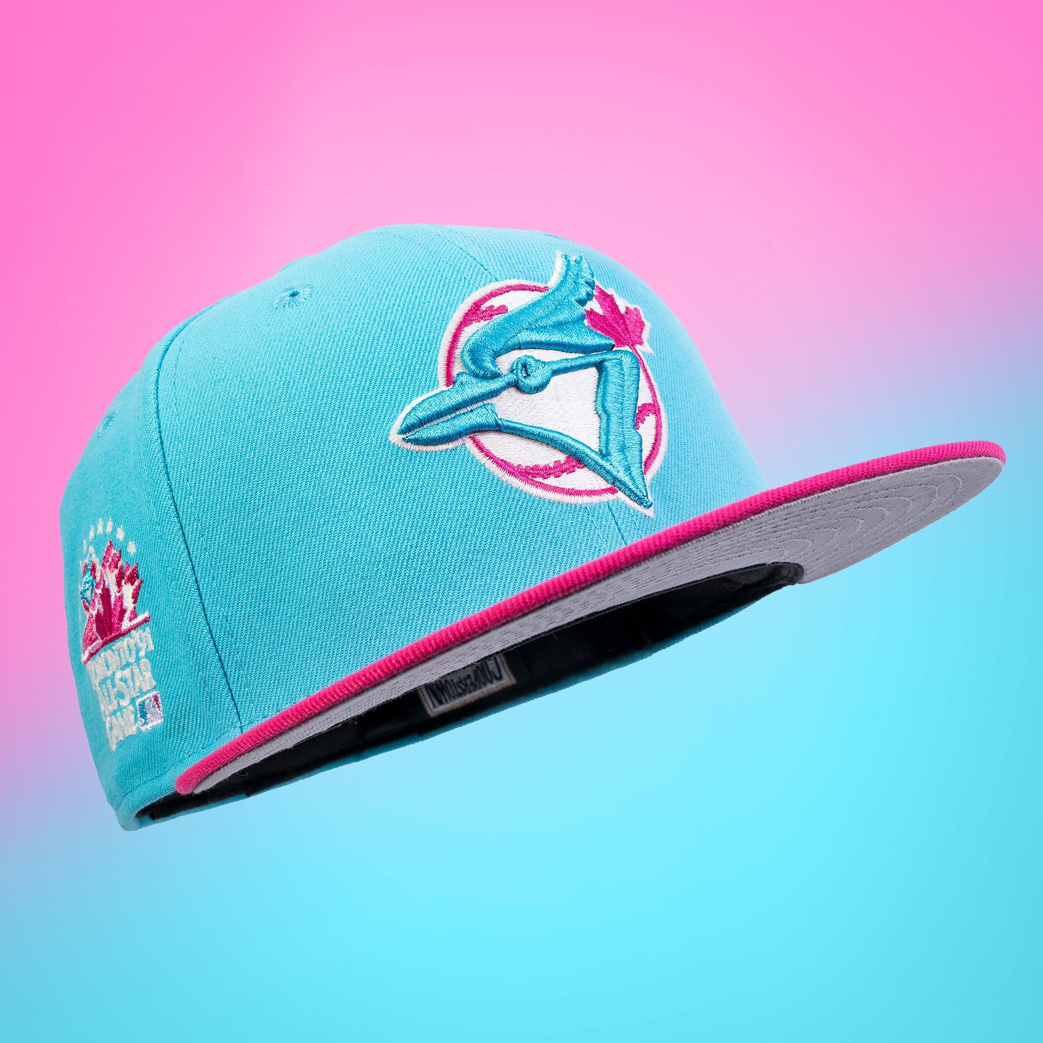 New Era Brown/Pink 91' All Star Game Toronto Blue Jays Fitted Cap