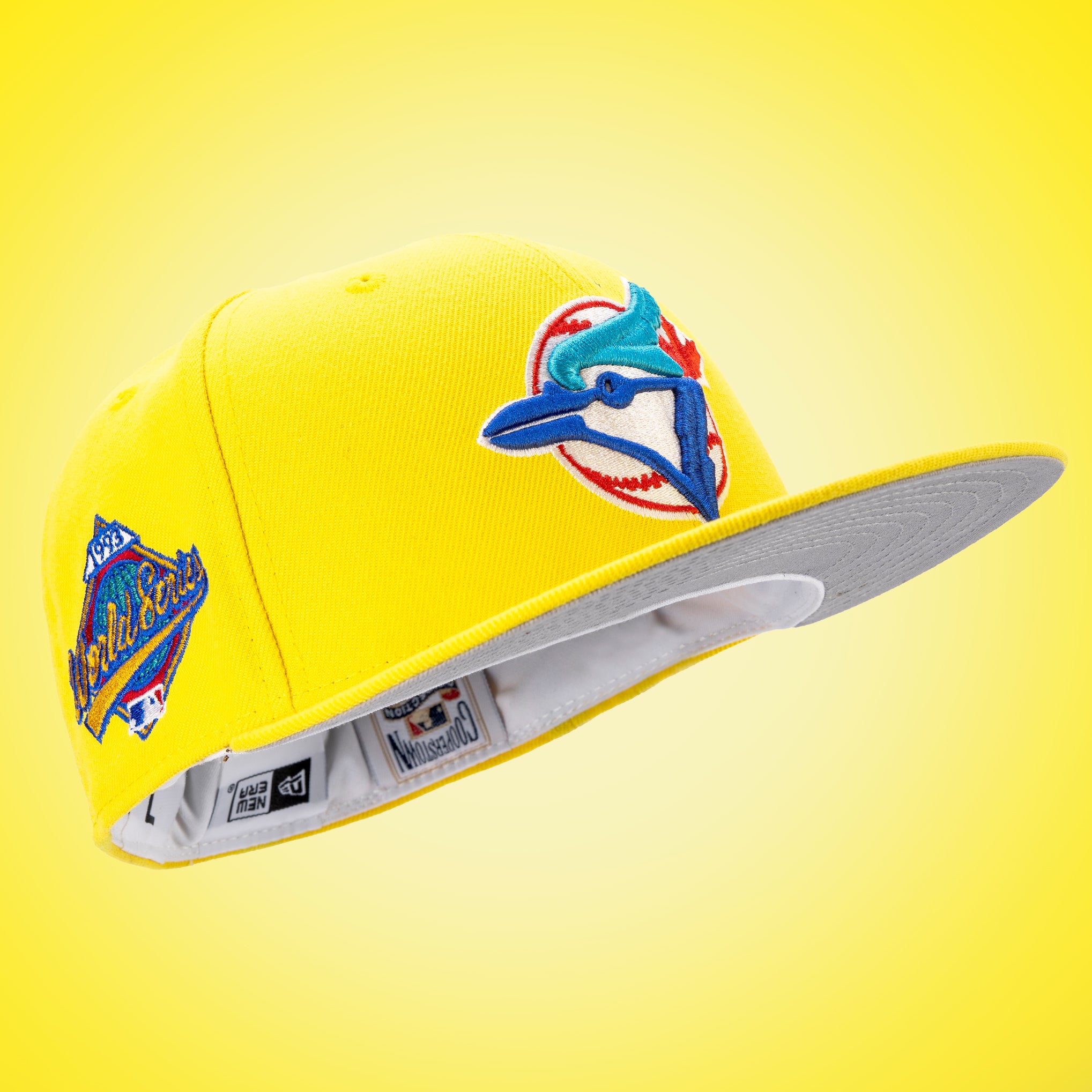 Shop New Era 59Fifty Toronto Blue Jays Lemon Drop Hat 70643720 yellow