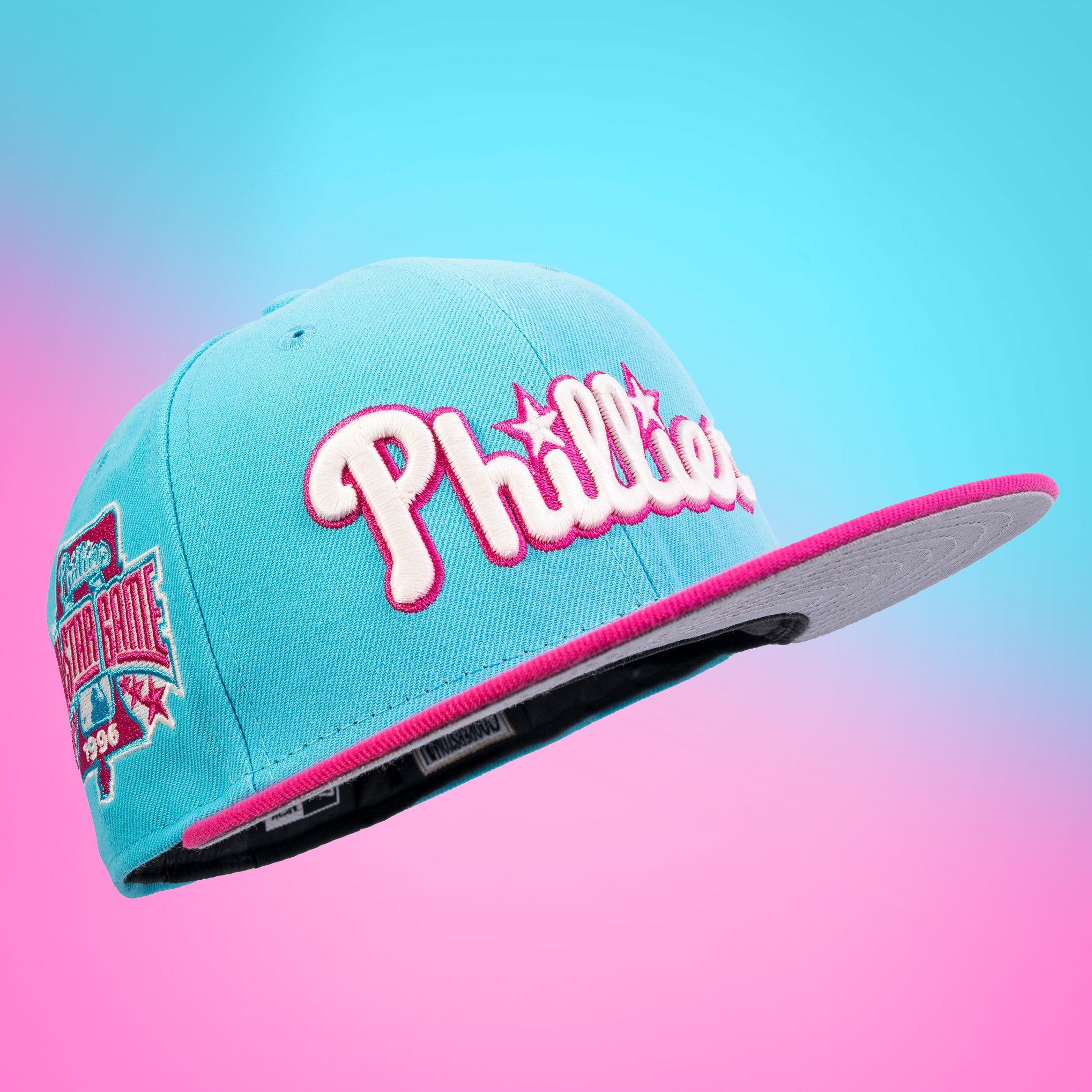 Men's Philadelphia Phillies '47 Pink 1996 MLB All-Star Game Double